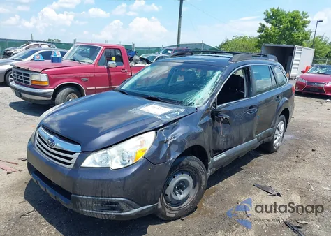 2011 Subaru Outback 2.5I from USA, damaged, VIN 4S4BRBAC2B3404515
